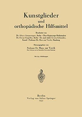 Kunstglieder Und Orthopädische Hilfsmittel-..
