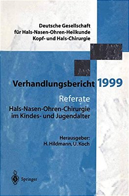 Referate: Hals-Nasen-ohren-chirurgie Im Kindes- Und Und Jugendalter-..