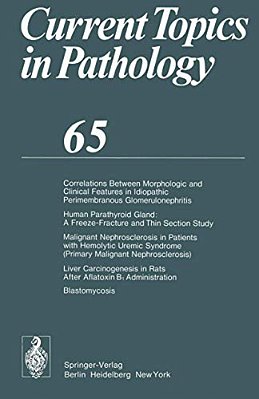 Current Topics In Pathology: Continuation Of Ergebnisse Der Pathologie-..