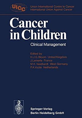 Cancer In Children: Clinical Management-..