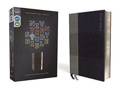 Niv, Teen Study Bible (For Life Issues You Face Every Day), Leathersoft, Blue, Comfort Print-..