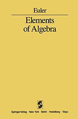 Elements Of Algebra-..