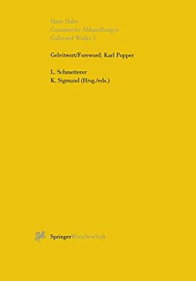 Gesammelte Abhandlungen I - Collected Works I-..