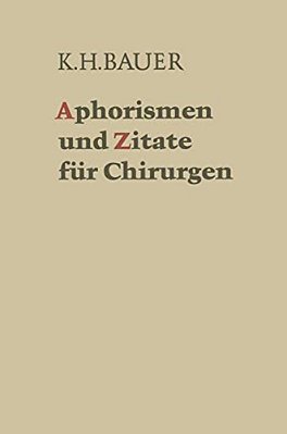 Aphorismen Und Zitate Für Chirurgen-..