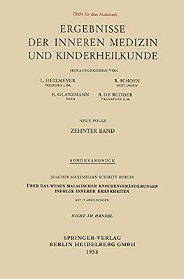 Über Das Wesen Malacischer Knochenveränderungen Infolge Innerer Krankheiten-..