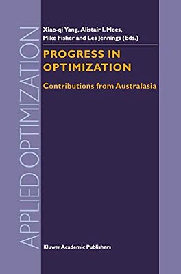 Progress In Optimization: Contributions From Australasia-..