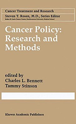 Cancer Policy: Research And Methods-..