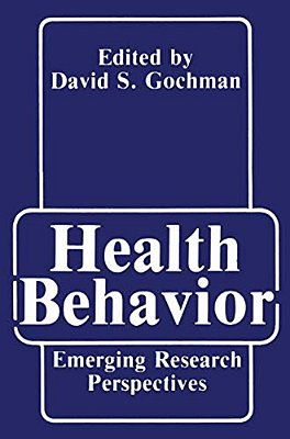 Health Behavior: Emerging Research Perspectives-..