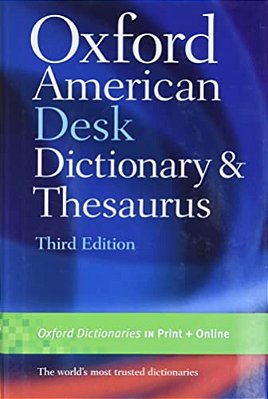 Oxford American Desk Dictionary And Thesaurus-..