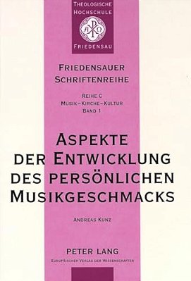 Aspekte Der Entwicklung Des Persoenlichen Musikgeschmacks-..