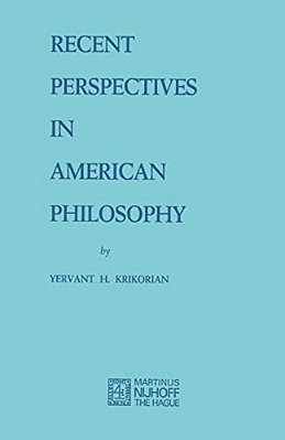 Recent Perspectives In American Philosophy-..