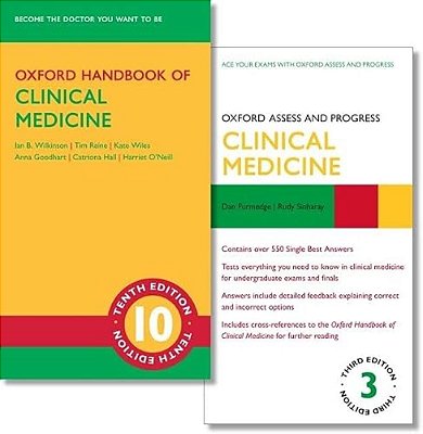 Oxford Handbook Of Clinical Medicine 10Th Edition And Oxford Assess And Progress Clinical Medicine 3RD Edition Set-..