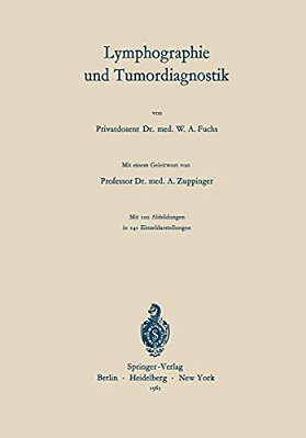 Lymphographie Und Tumordiagnostik-..