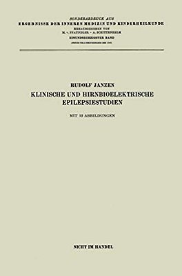 Klinische Und Hirnbioelektrische Epilepsiestudien-..
