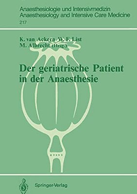 Der Geriatrische Patient In Der Anaesthesie-..