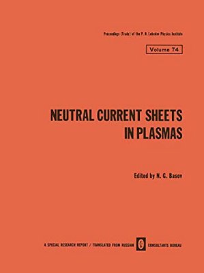 Neutral Current Sheets In Plasmas-..