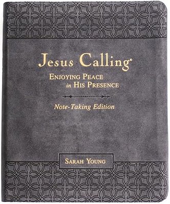 Jesus Calling Note-Taking Edition, Leathersoft, Black, With Full Scriptures: Enjoying Peace In His Presence (A 365-Day Devotional And Prayer Journal)-..