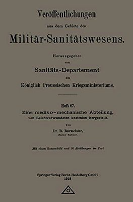 Eine Mediko-Mechanische Abteilung, Von Leichtverwundeten Kostenlos Hergestellt-..