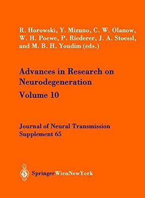 Advances In Research On Neurodegeneration: Volume 10-..