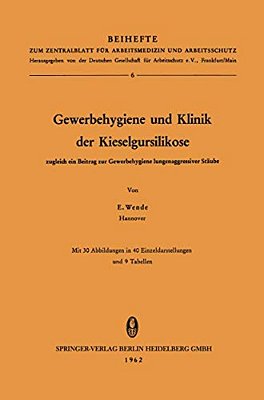 Gewerbehygiene Und Klinik Der Kieselgursilikose: Zugleich Ein Beitrag Zur Gewerbehygiene Lungenaggressiver Stäube-..