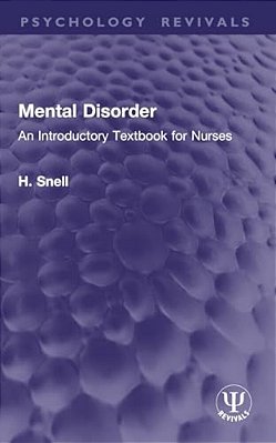 Mental Disorder: An Introductory Textbook For Nurses-..