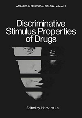 Discriminative Stimulus Properties Of Drugs-..