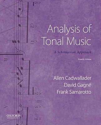 Analysis Of Tonal Music: A Schenkerian Approach-..