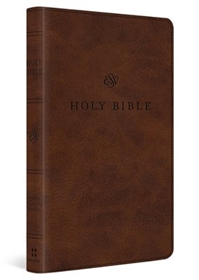 Esv Premium Church Bible, Large Print (Trutone, Brown)-..