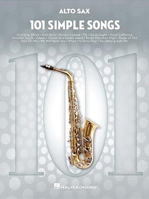 101 Simple Songs For Alto Sax-..
