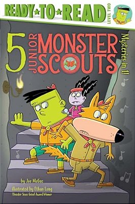 5 Junior Monster Scouts Mysteries In 1!: Hide-And-seek Pup; Troll Trouble; Lost In The Library; Pumpkin Party; Don't Wake Dracula-..