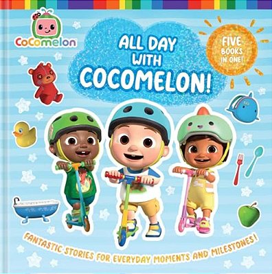 All Day With Cocomelon!: Ready For School!; Playdate With Cody; Pasta Party!; Jj Goes To The Potty; Good Night, Jj-..