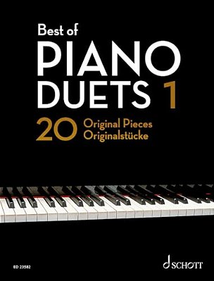 Best Of Piano Duets 1: 20 Original Pieces By Hans GA1/4nter Heumann Piano Four Hands Sheet Music Collection Classical Piano Duets With Fingerings Temp-..