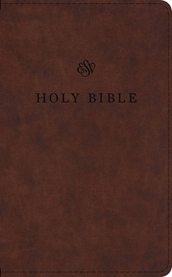 Esv Premium Church Bible (Trutone, Brown)-..