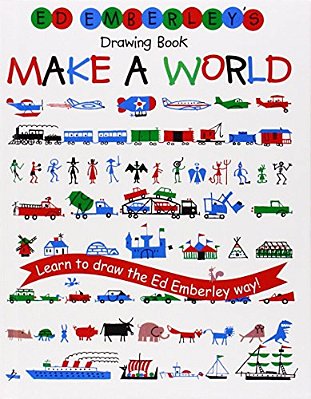 Ed Emberley's Drawing Book: Make A World-..
