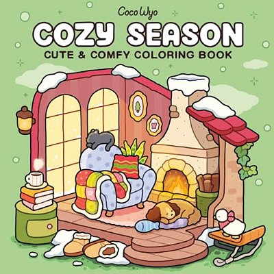 Cozy Season: Coloring Book For Adults And Kids-..