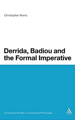 Derrida, Badiou And The Formal Imperative-..
