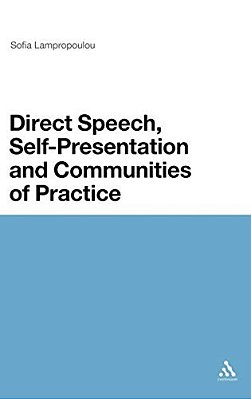 Direct Speech, Self-Presentation And Communities Of Practice-..