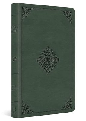 Esv Thinline Bible, Red Letter (Trutone, Quiet Forest, Ornament Design)-..