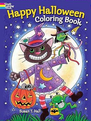 Happy Halloween Coloring Book-..