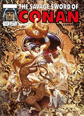The Savage Sword Of Conan: The Original Comics Omnibus Vol.8-..