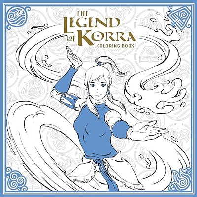 The Legend Of Korra Coloring Book-..
