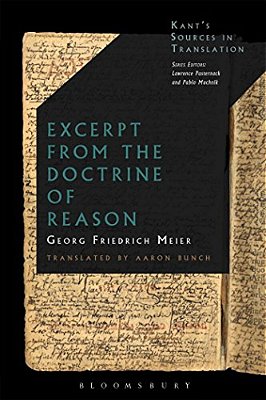 Excerpt From The Doctrine Of Reason-..