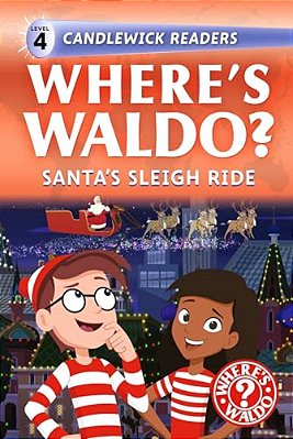 Where's Waldo? Santa's Sleigh Ride: Early Reader (A Christmas Search-And-find Adventure For Beginning Readers And Kids Ages 4-8)-..