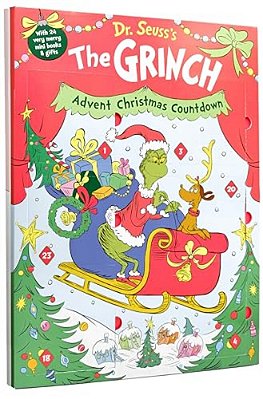 Dr. Seuss's The Grinch Advent Christmas Countdown: With 24 Very Merry Mini Books & Gifts-..