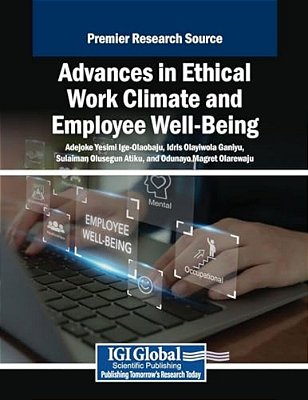 Advances In Ethical Work Climate And Employee Well-Being-..