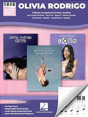 Olivia Rodrigo - Super Easy Songbook-..