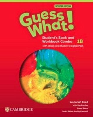 Guess What! 1B Combo Student's Book And Workbook With Student's Digital Pack Updated - American