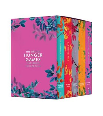 Hunger Games 5-Book Box Set (Deluxe Edition) (The Hunger Games, Catching Fire, Mockingjay, The Ballad Of Songbirds And Snakes, Sunrise On The Reaping)-..