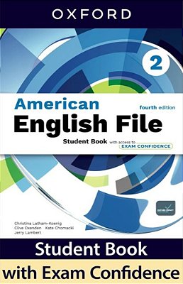 American English File 2 - Student's Book With Exam Confidence - Fourth Edition..-