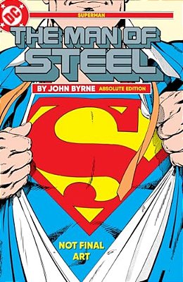 Superman: The Man Of Steel By John Byrne: Absolute Edition-..